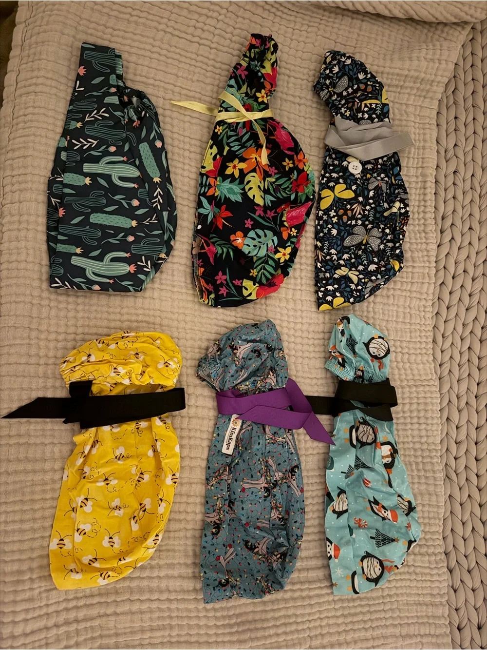 Assorted Scrub Caps - Picture 1 of 1